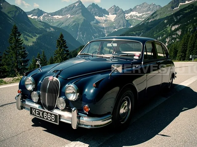 Jaguar MKII 3.4 litri 1964