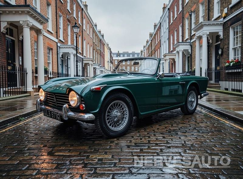 1966 Triumph TR4 IRS Verde inglese