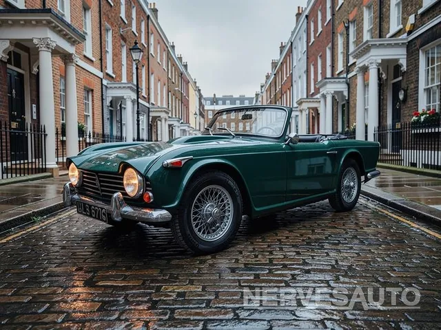 Triumph TR4 IRS Verde inglese 1966