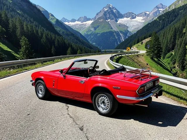Triumph Spitfire 1300 Rosso Interni Neri 1980 Guida a 1980