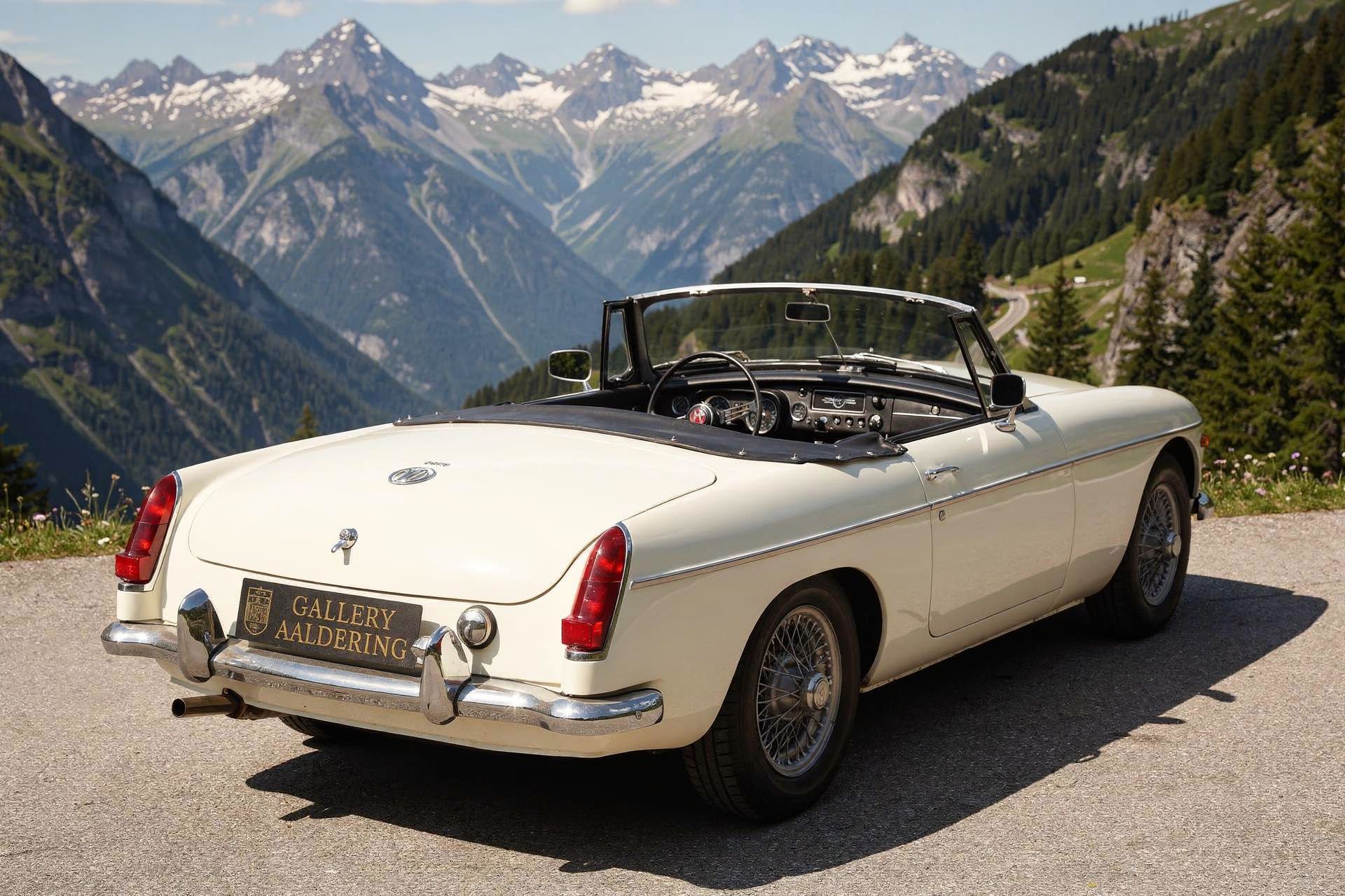 MG B MkI Roadster The steel-dash 1966