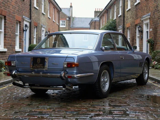 Maserati Mexico 4200 Classiche Certification of 1968