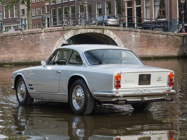 Maserati Sebring 3500 GTi Series I Grigio Montebello e Nero 1967