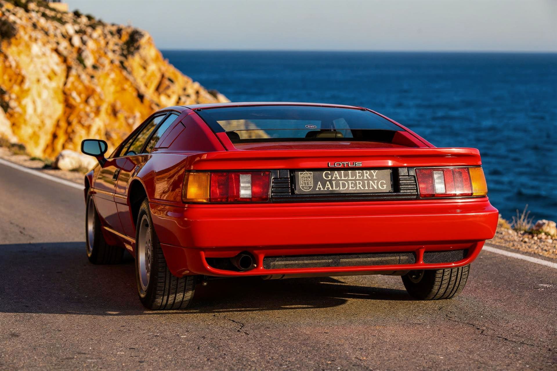 Lotus Esprit S Turbo with the Targa sunroof RHD. 1992