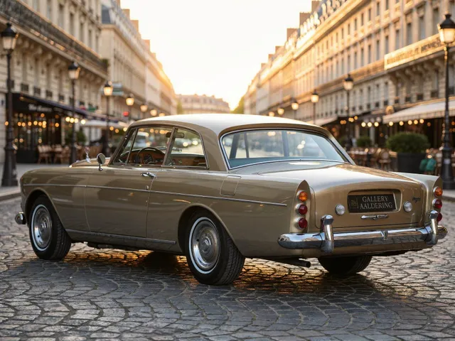 Rolls Royce Mulliner Parkward Silver Cloud III Coupe Chinese 1965