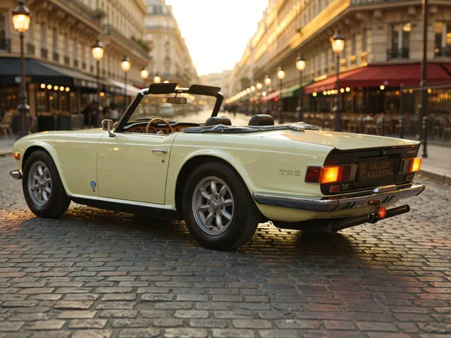 Triumph TR6 Overdrive Most original 1971