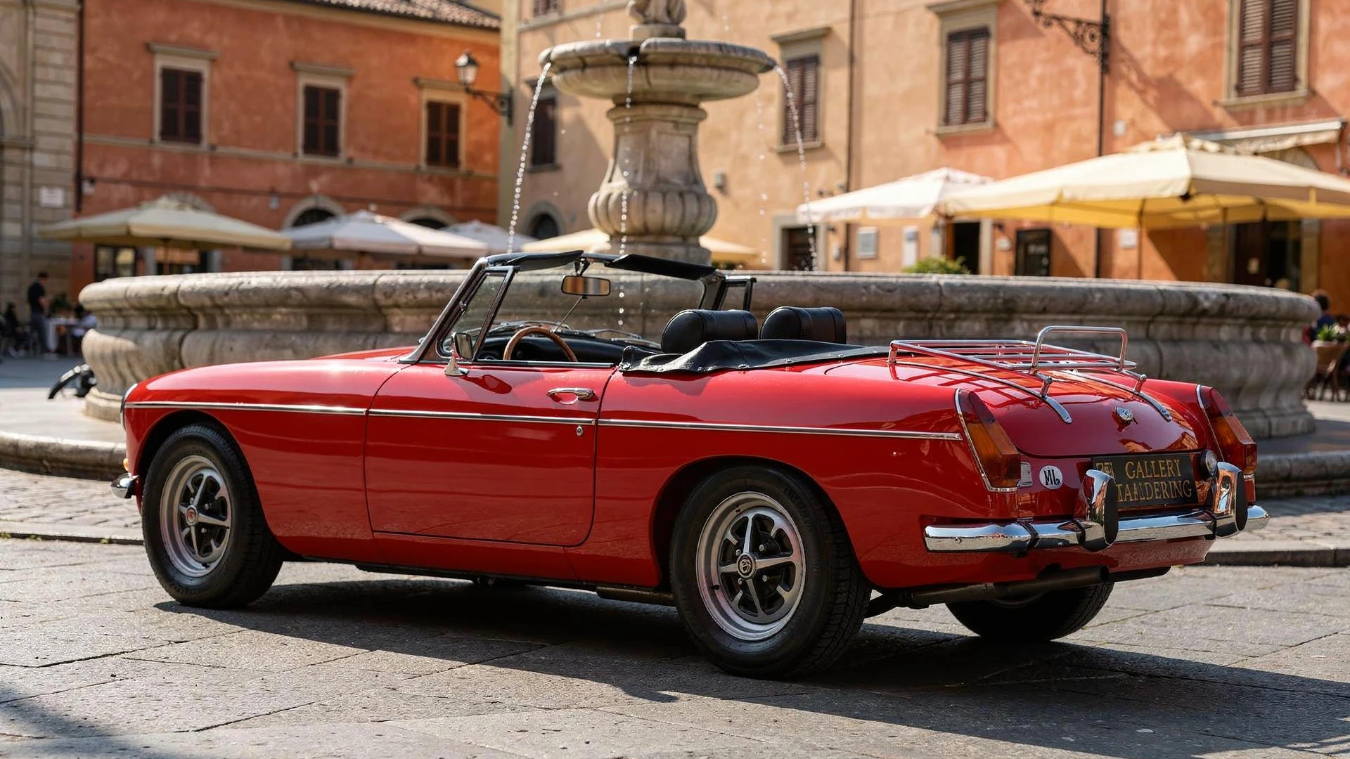 MG B Roadster Overdrive Restored condition
