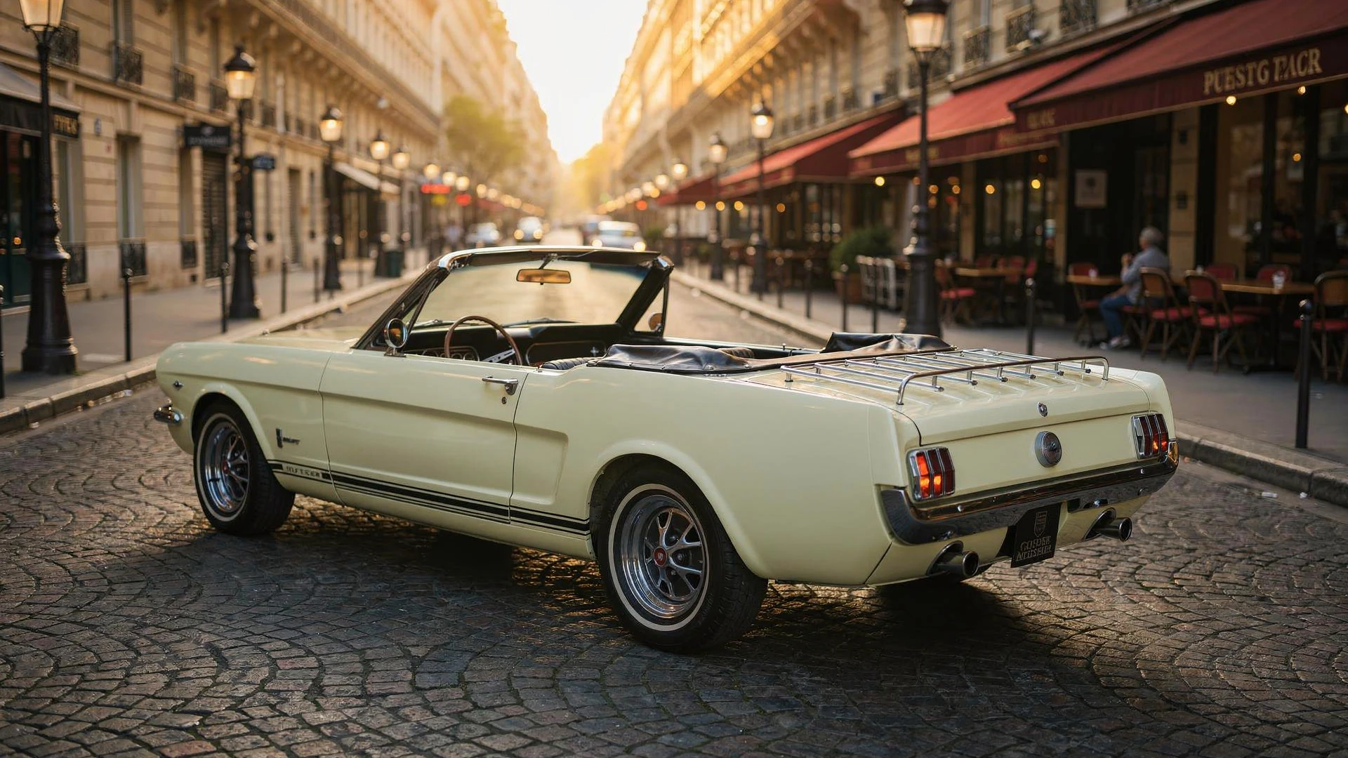 Ford Mustang GT 289 V8 Convertible A-code with the