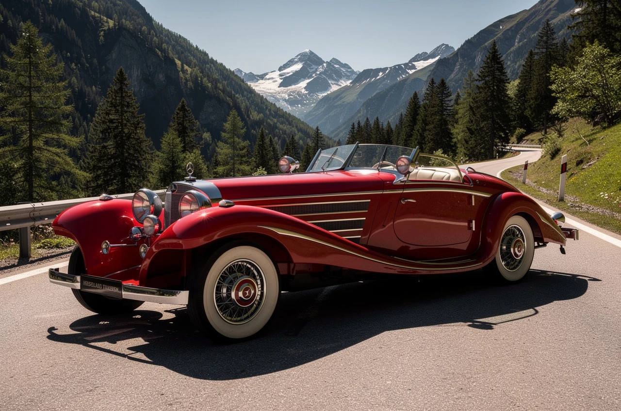Mercedes-Benz 500 K Spezial Roadster Wiederaufbau