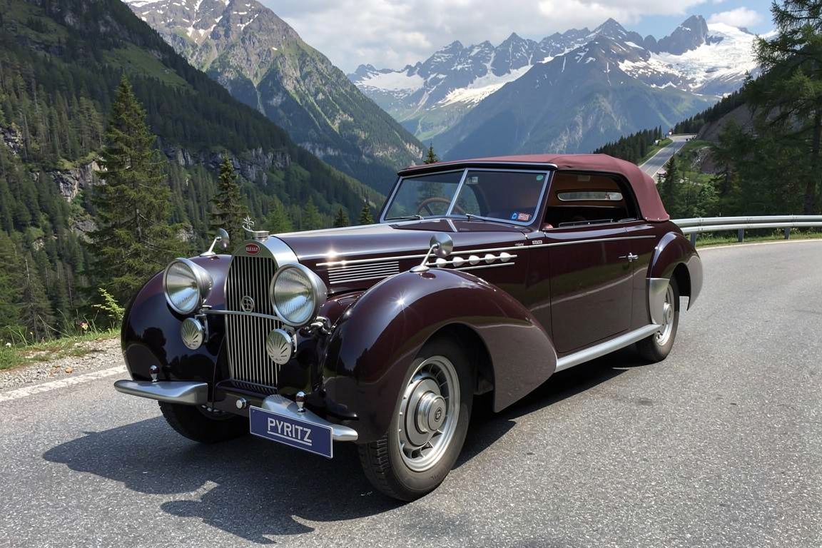 1931 Bugatti Type 49 Kabriolet