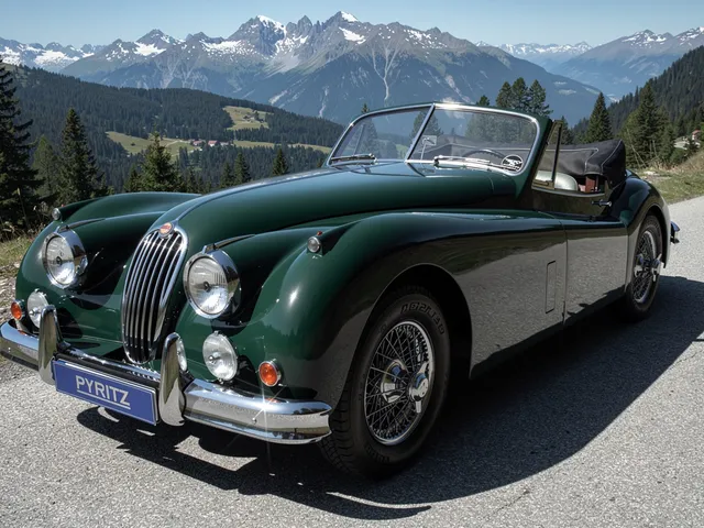 Jaguar XK 140 DHC 1956