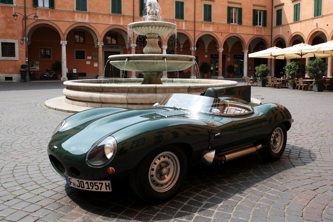 Jaguar D Type Replika 1964
