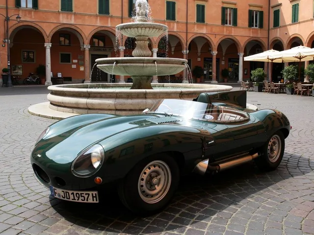 Jaguar D Type Replika 1964