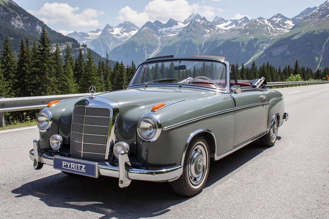 1960 Mercedes-Benz 220 SE Ponton Cabriolet