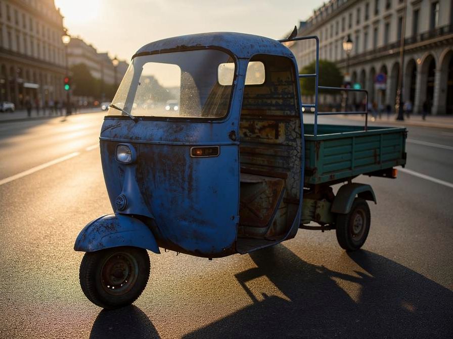 1966 Piaggio Ape Ape Faro Alto