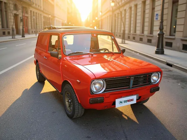 BLMC Mini Clubman Estate 1000 ( British Leyland Motor Corporation )