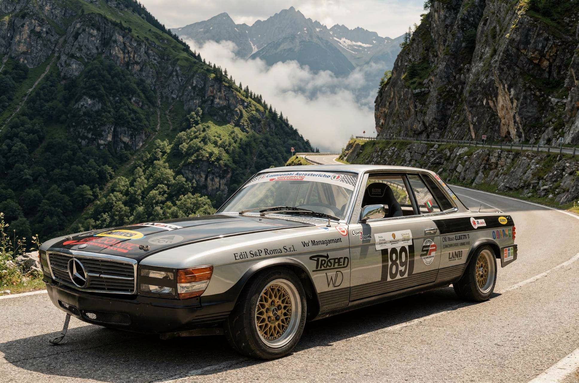 1973 Mercedes-Benz 350 SLC Race Car
