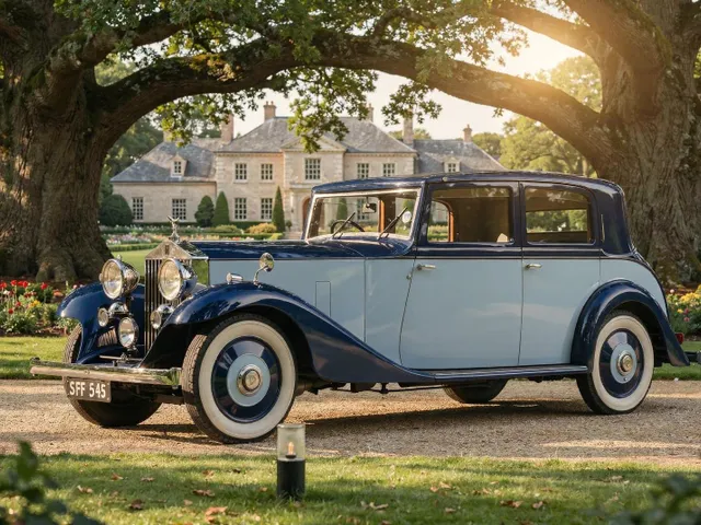 1933 ROLLS ROYCE SALOON 20/25 CARROZZERIA HOOPER & CO. Ltd.