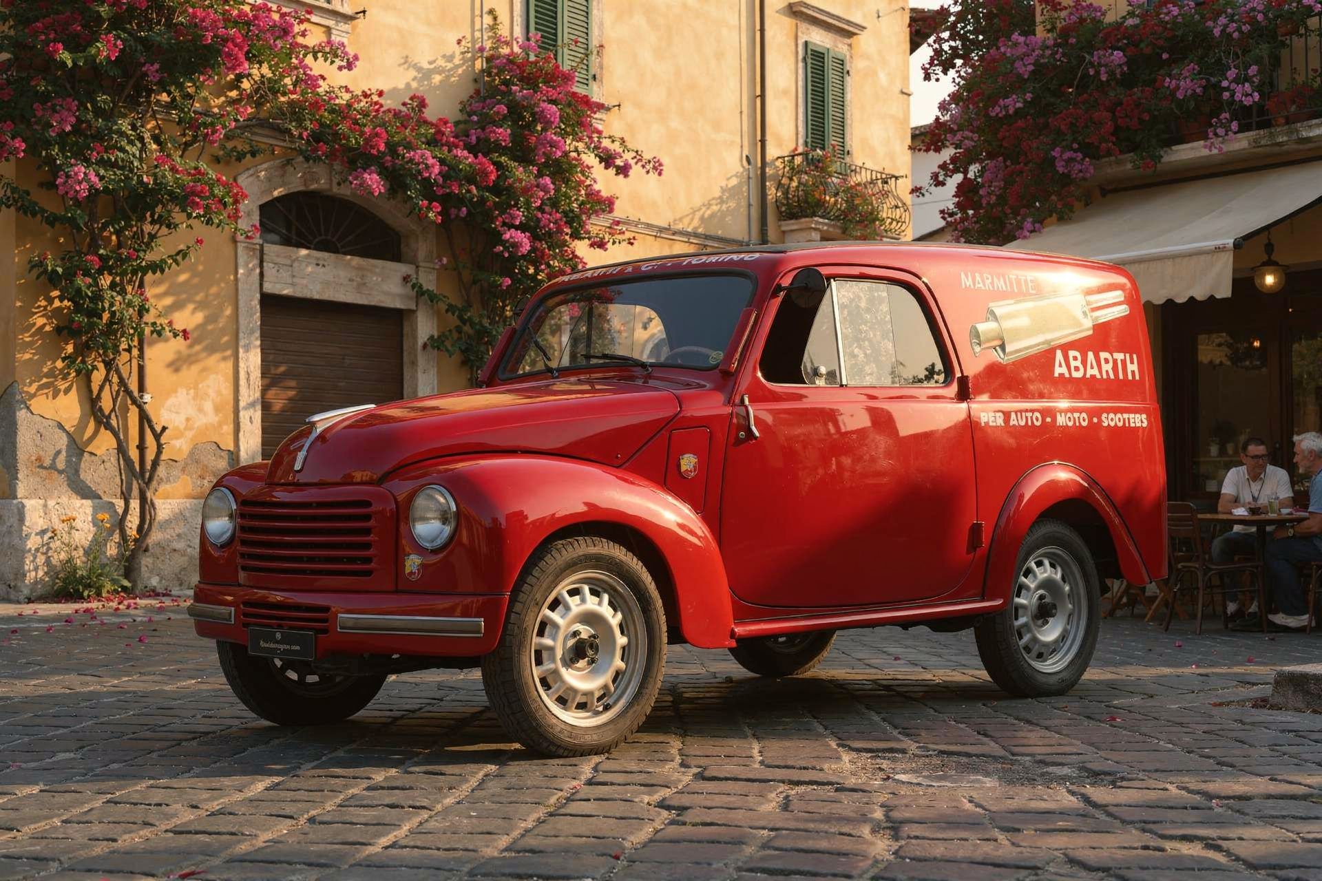 1950 Fiat 500 C TOPOLINO FURGONE ASSISTENZA ABARTH