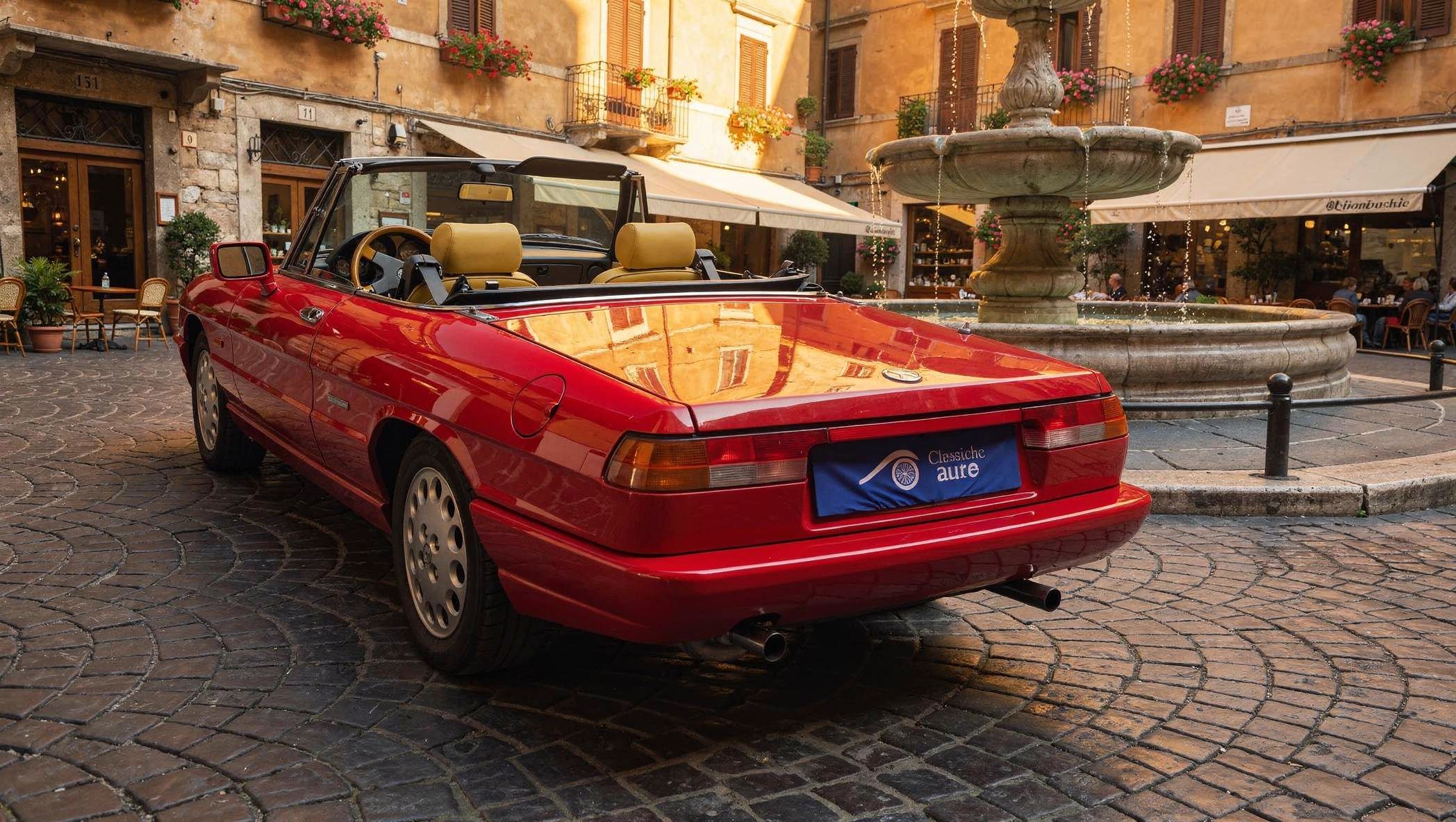 1990 Alfa Romeo Spider 2.0i cc certificata ASI con CRS