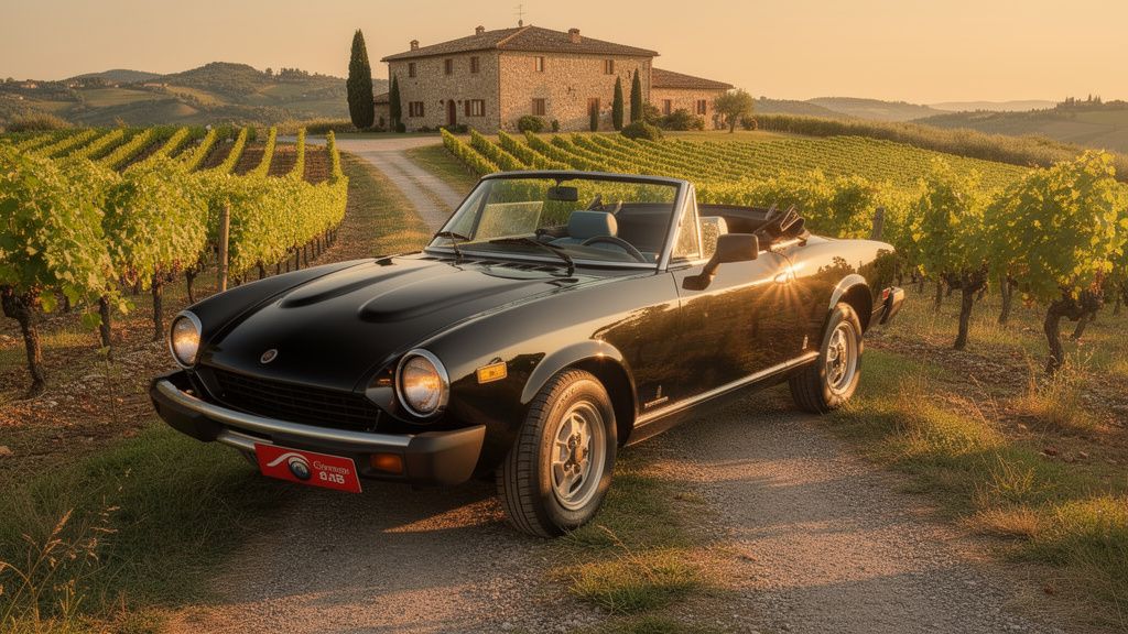 1979 Fiat 124 Sport Spider Pininfarina 2.0 anno 1979 certificata ASI con C