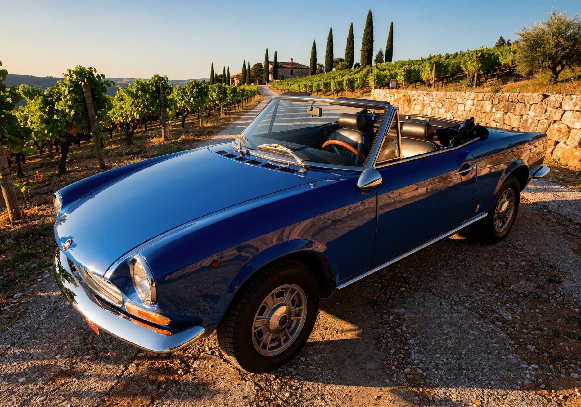 1970 Fiat 124 Sport Spider 1.4cc anno 1970 certificata ASI con C.R.S.