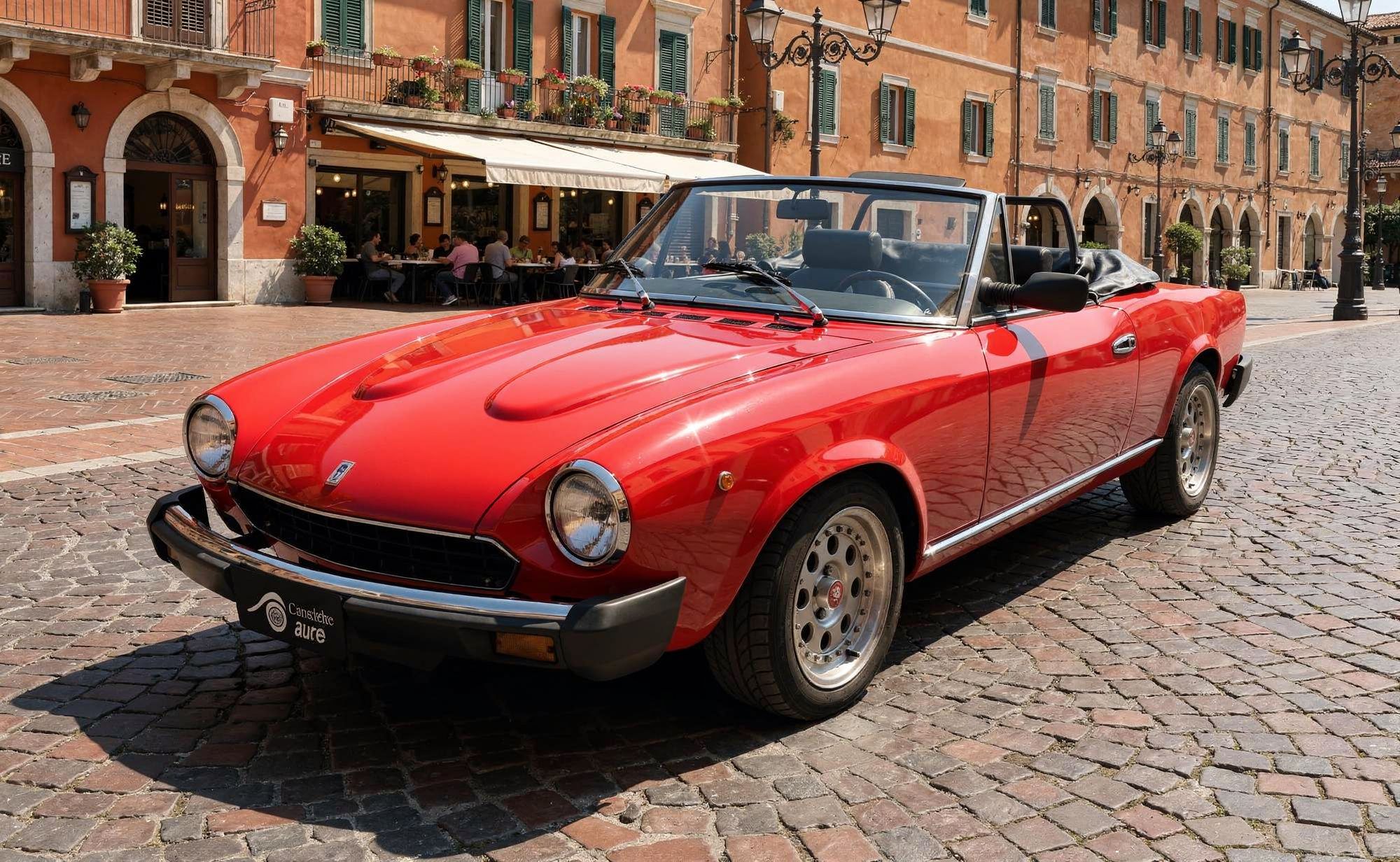 1984 Fiat 124 Pininfarina Spider Europa certificata ASI con CRS