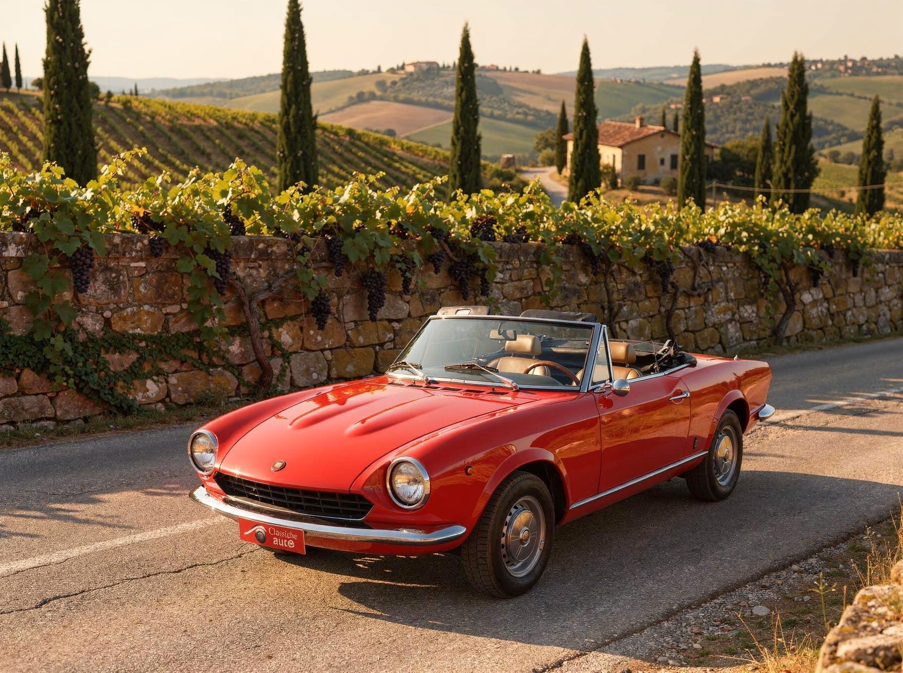 1977 Fiat 124 Sport Spider 1.8cc anno 1977 certificata ASI con C.R.S.