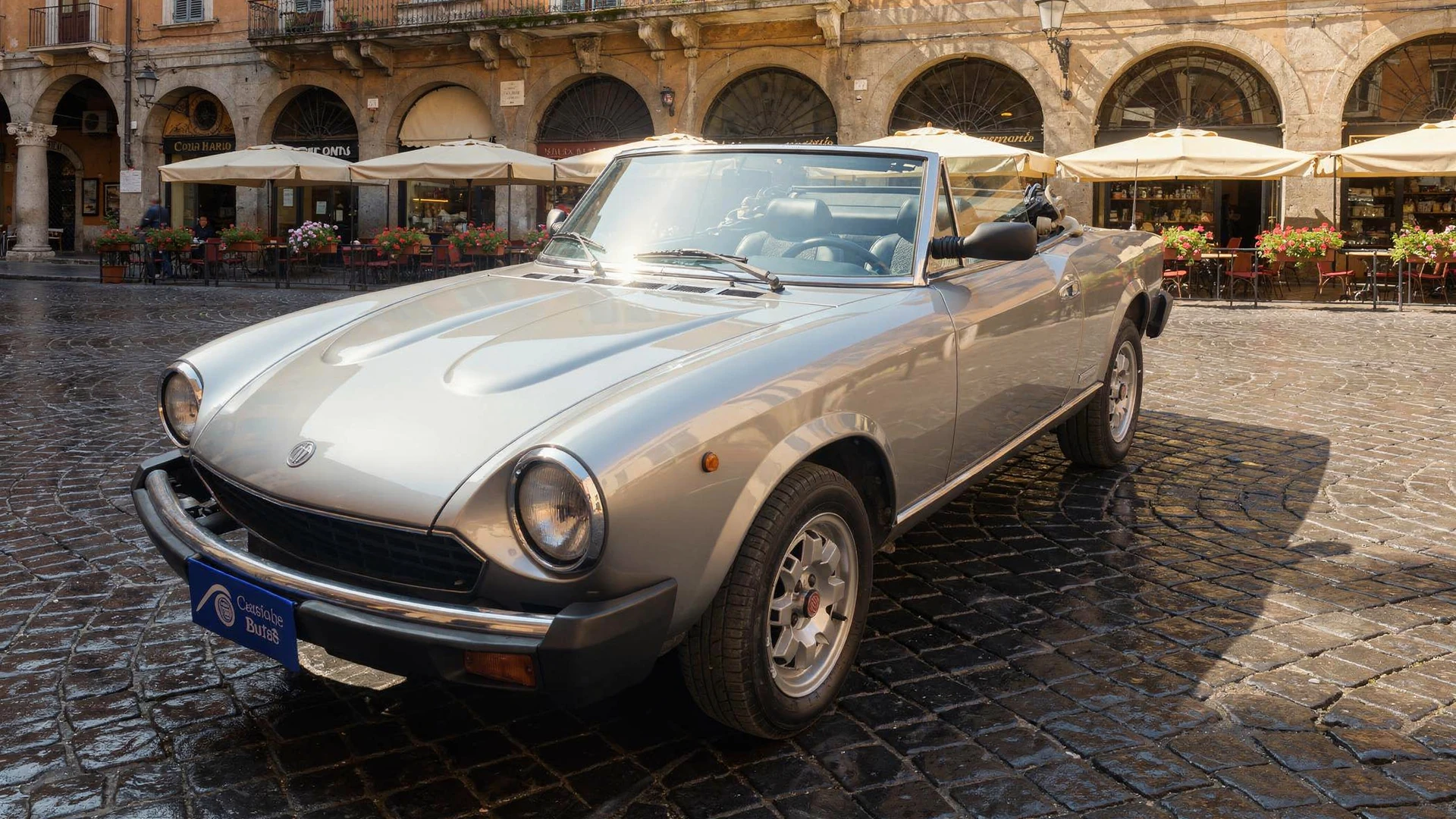 Fiat 124 DS Pininfarina Spider Europa anno 1985 certificata ASI con C