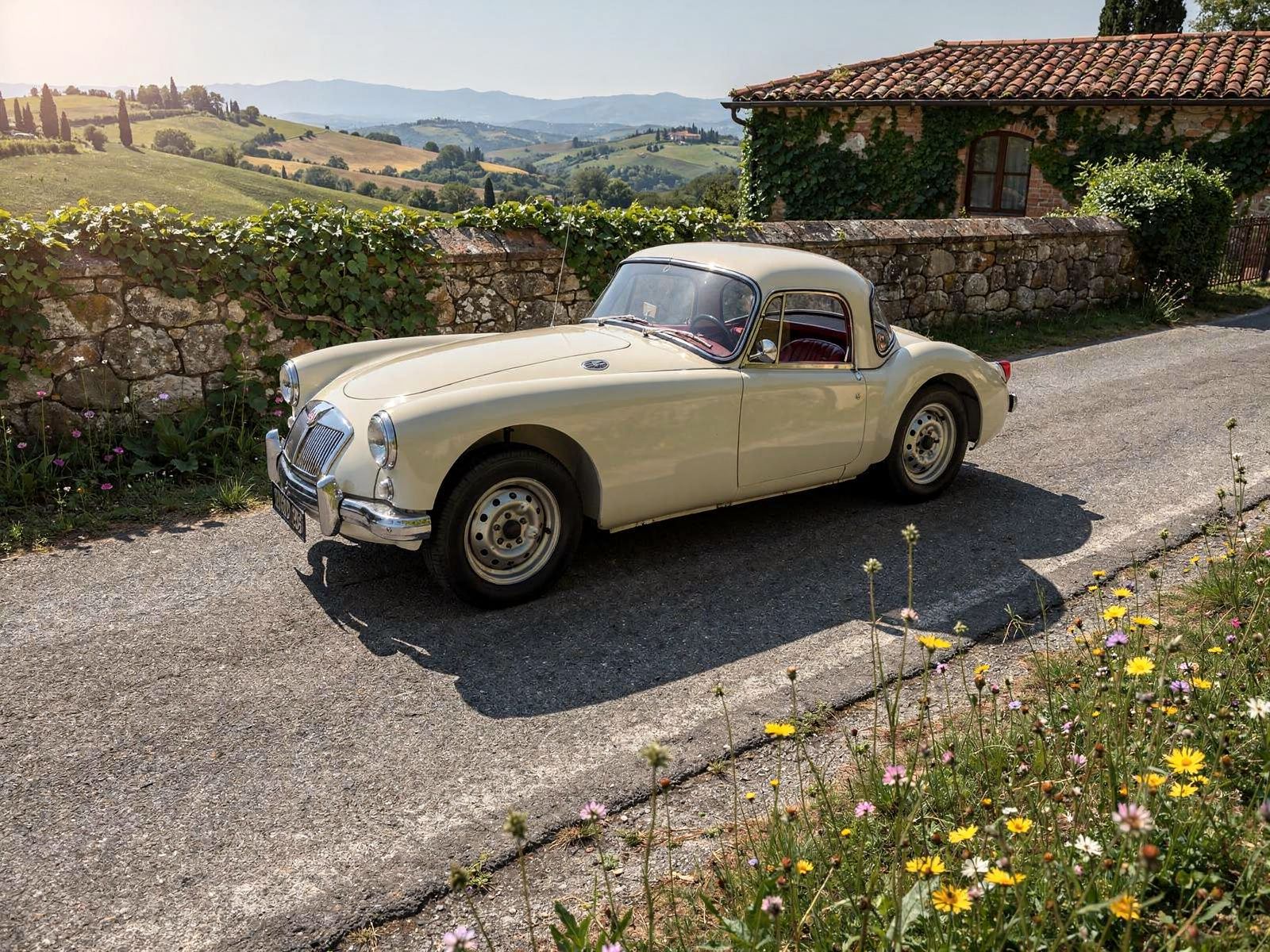 1959 MG A Coupè 1500cc anno 1959 certificata ASI con C.R.S
