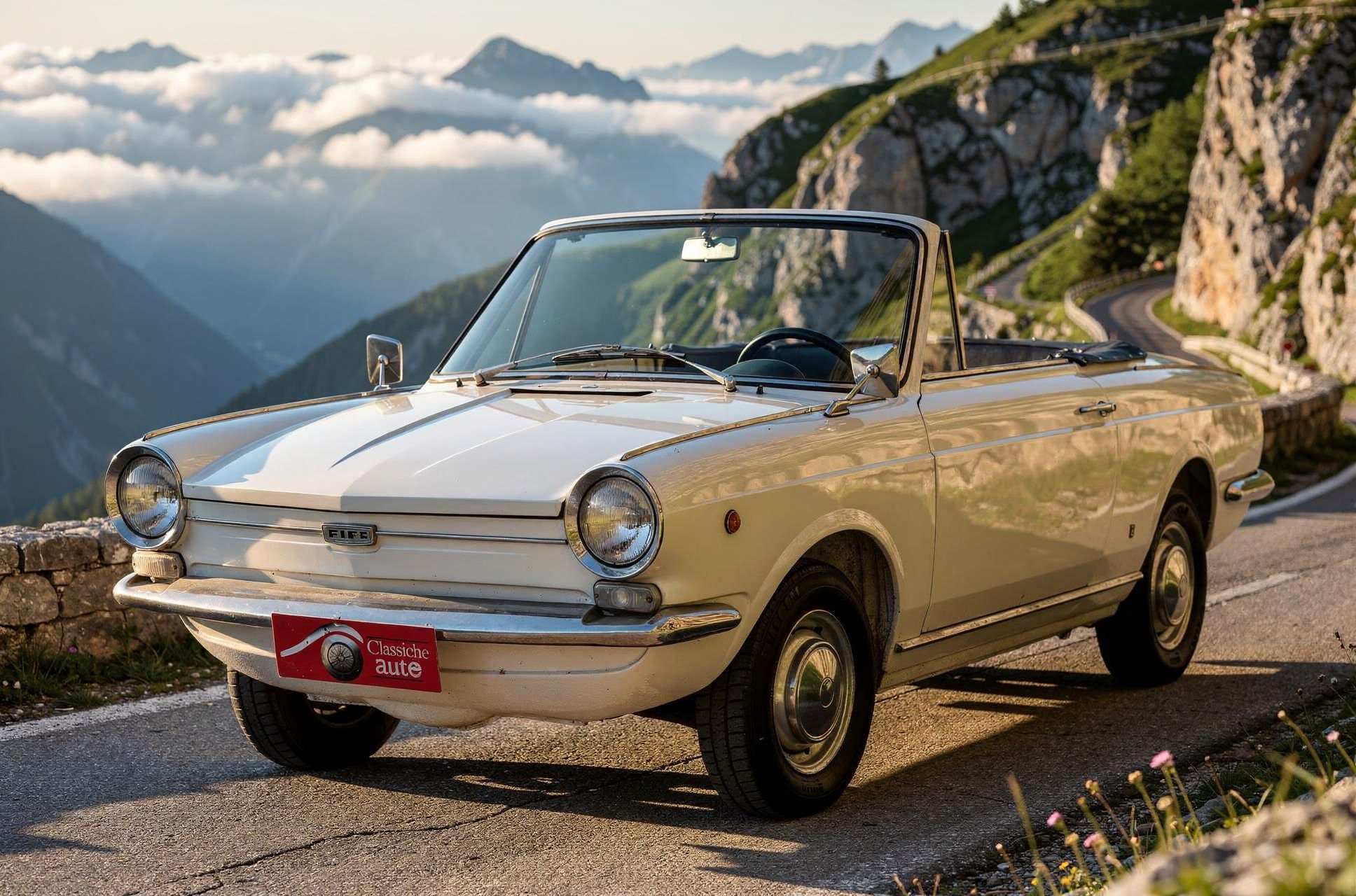 1965 Fiat 850 Spider carrozzeria Vignale ASI 1965