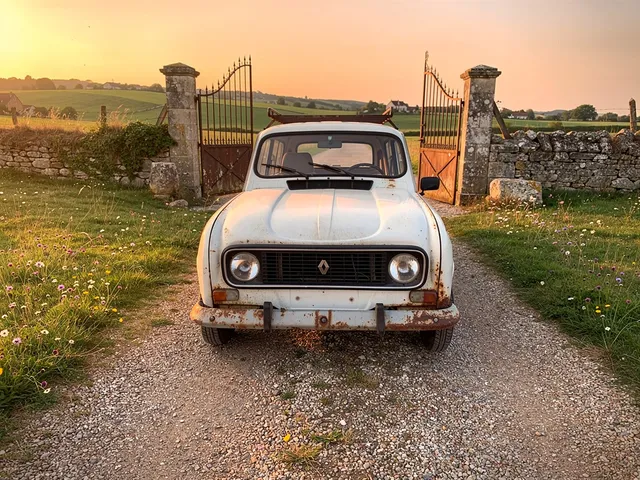 Renault 4 funzionanti con ricambi a corredo (3 in blocco)