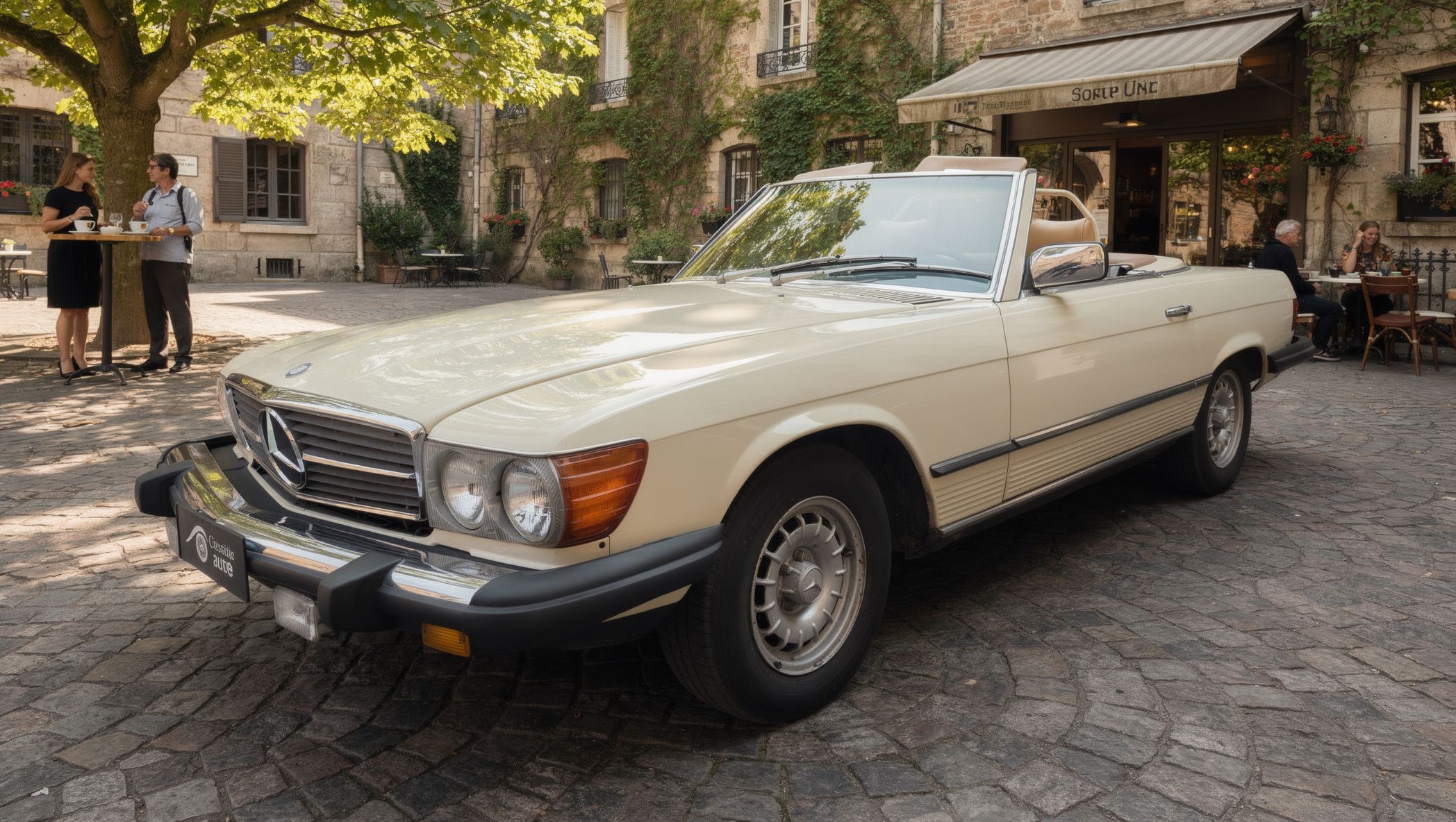 1985 Mercedes Benz 380 SL ROADSTER HARD TOP CERTIFICATA ASI CON C.R.S.