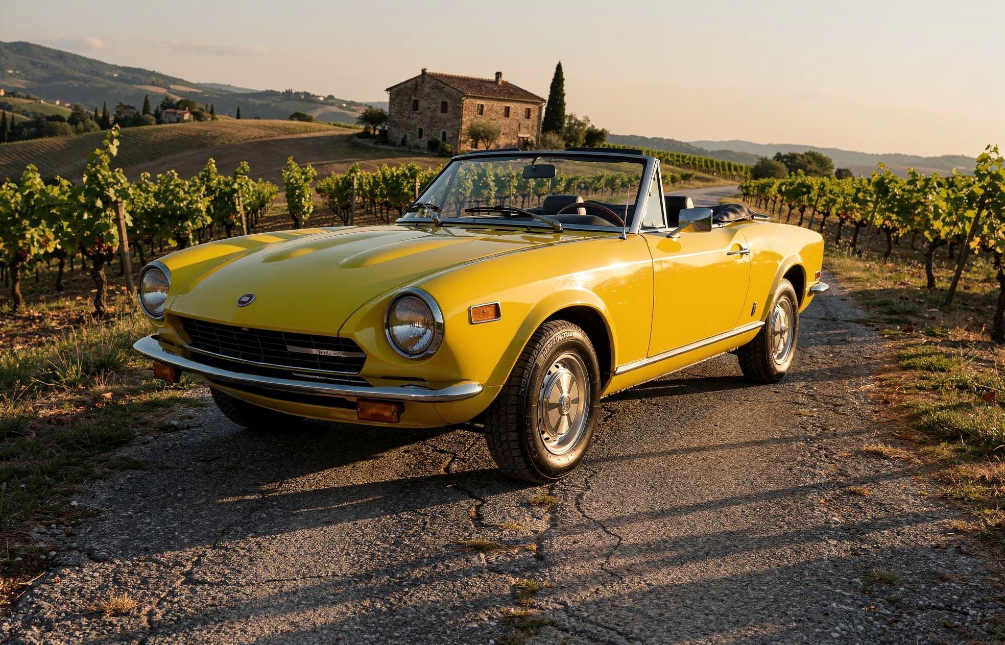 1977 Fiat 124 Sport Spider 1.8cc anno 1977 certificata ASI con C.R.S.