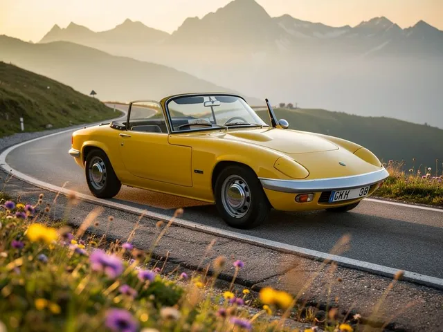 Lotus Elan S4 twin cam lhd 1968 targa oro