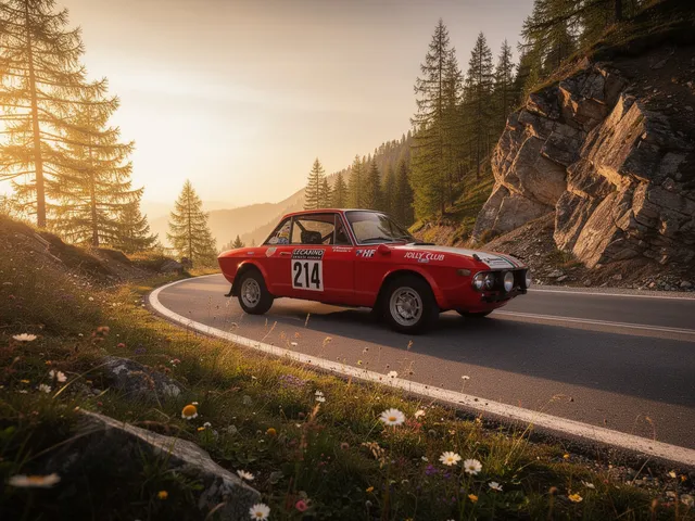 Lancia Fulvia Coupè 1300 del 1971 preparata gare