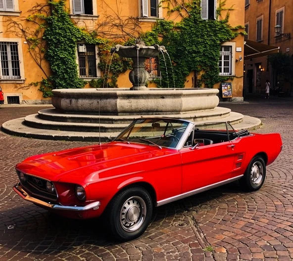 Ford Mustang Cabrio anno 1967