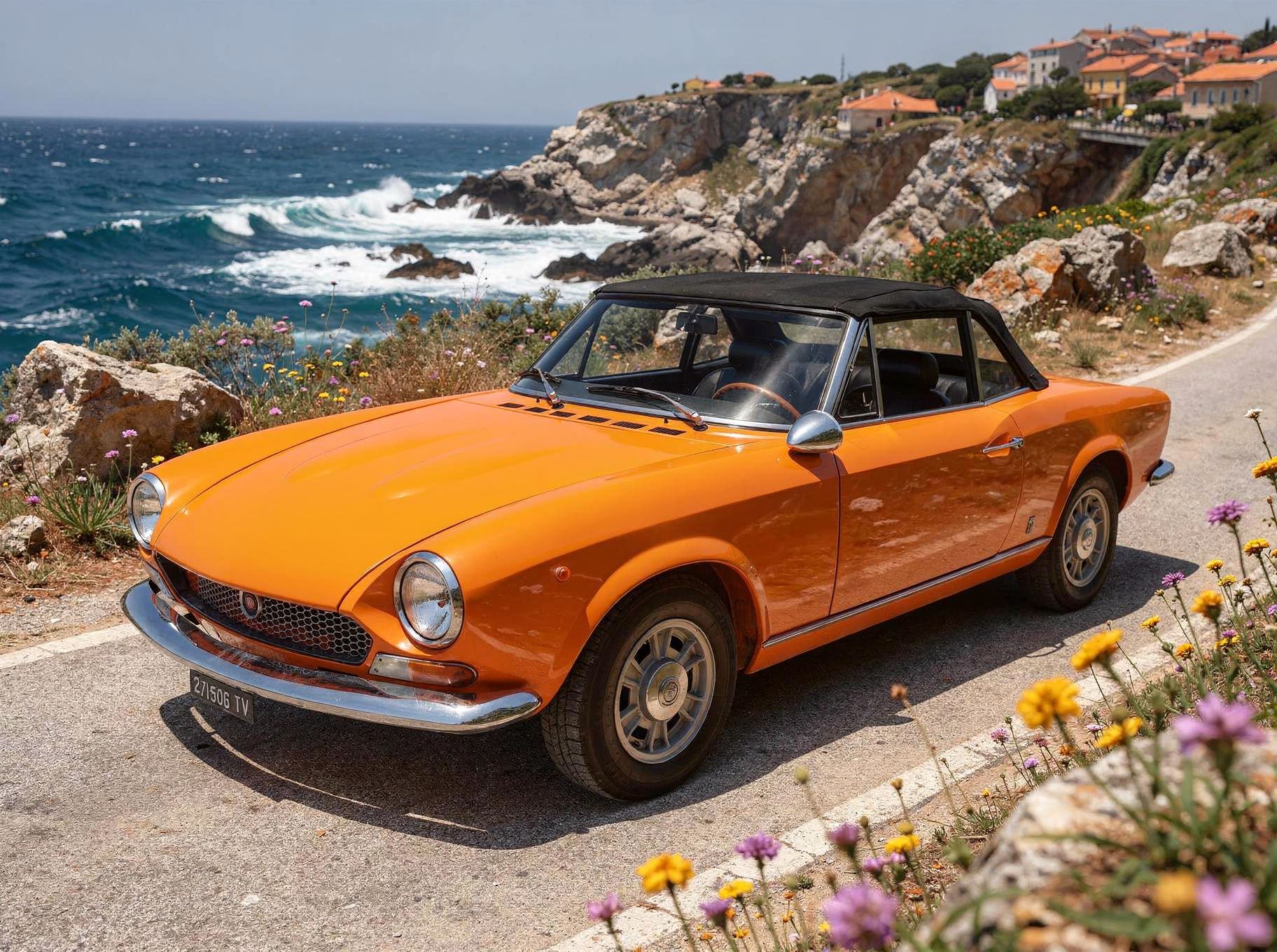 1974 Fiat 124 Sport Spider 1800 del 1974