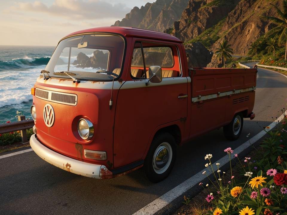 Volkswagen T 2 Cassonato del 1969
