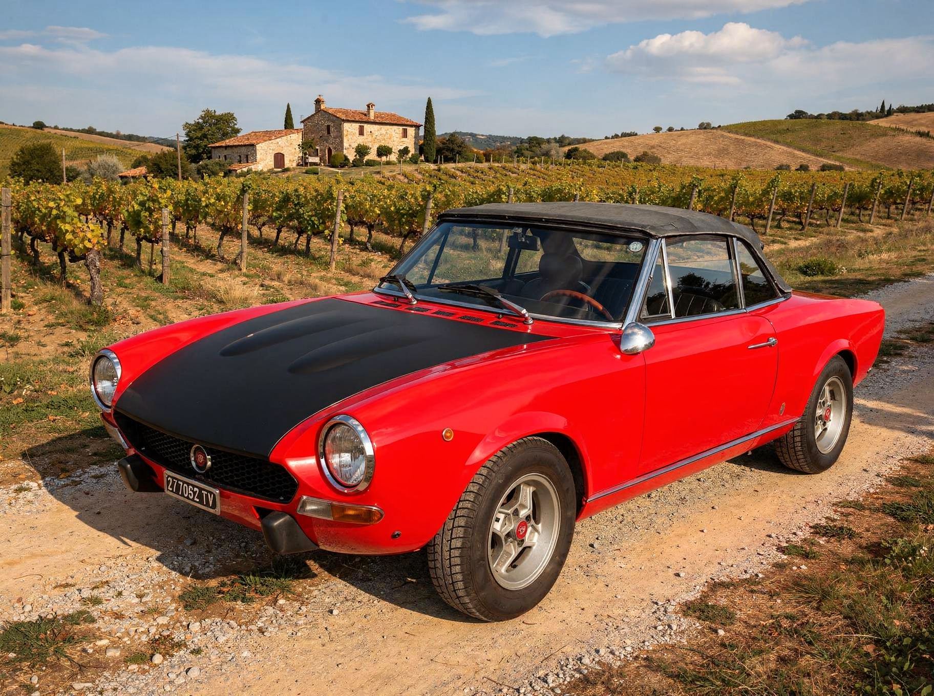1973 Fiat 124 Spider 1800 del 1973