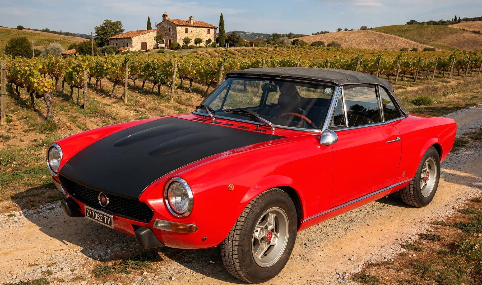 Fiat 124 Spider 1800 del 1973