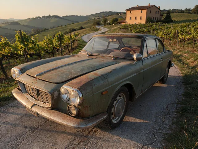 Lancia Flavia Coupè 1800 anno 1965