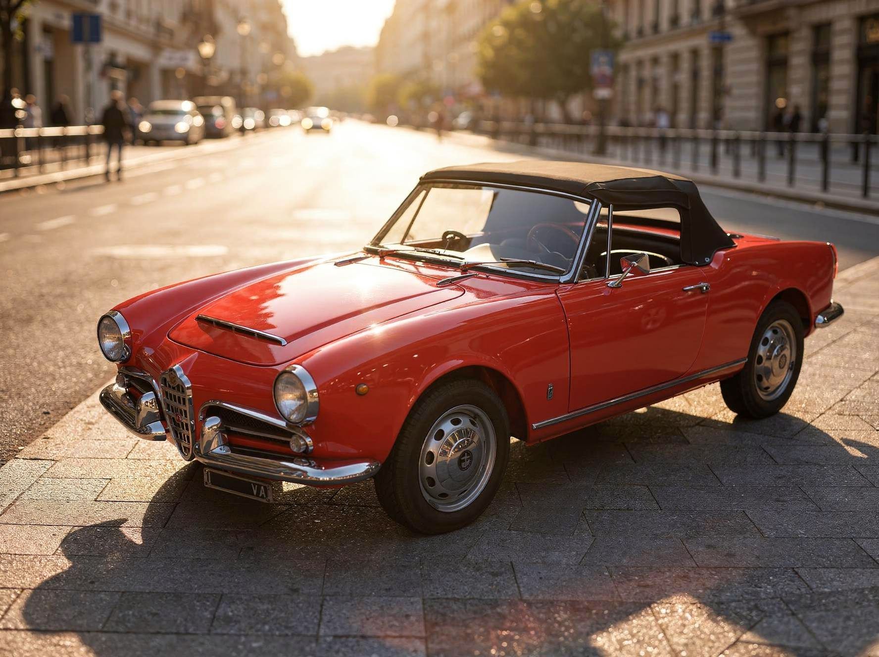 ALFA ROMEO GIULIA SPIDER 1600 5 marce 1963