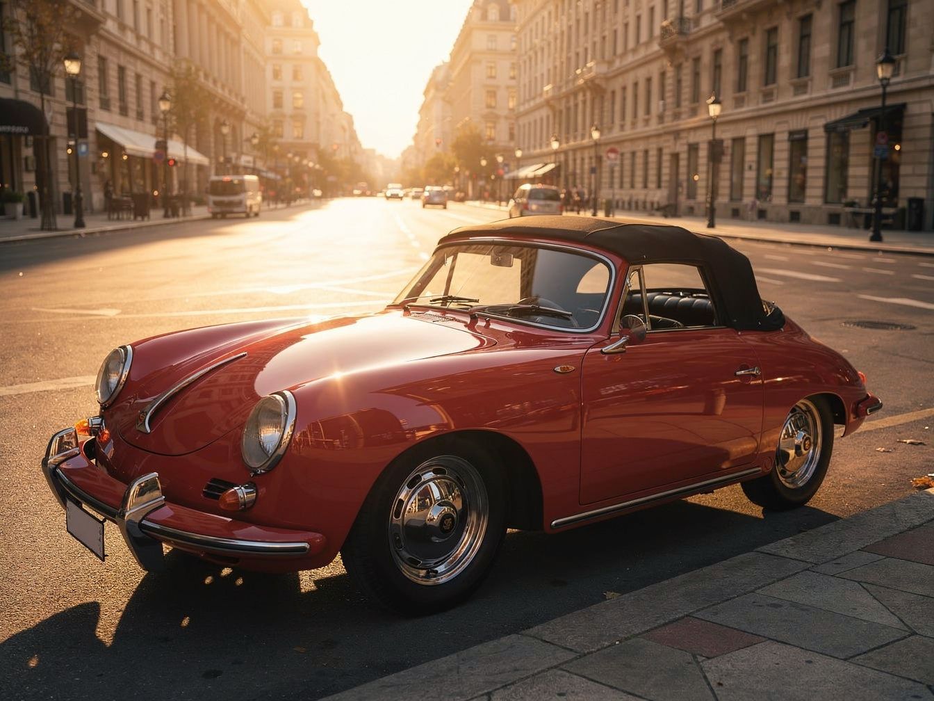 1963 Porsche 356 Cabriolet Reutter 60cv