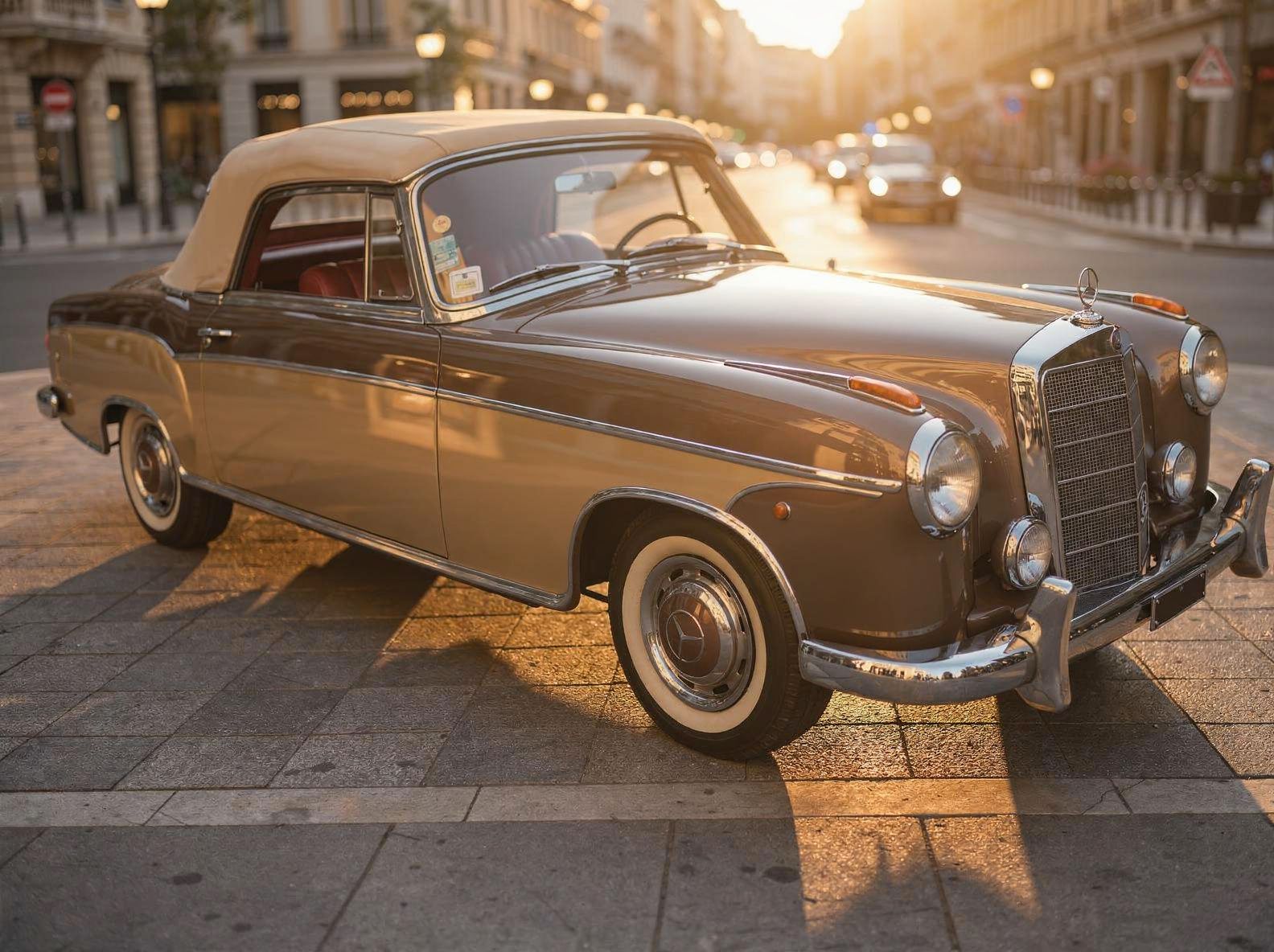 1959 Mercedes Benz 220s Cabriolet