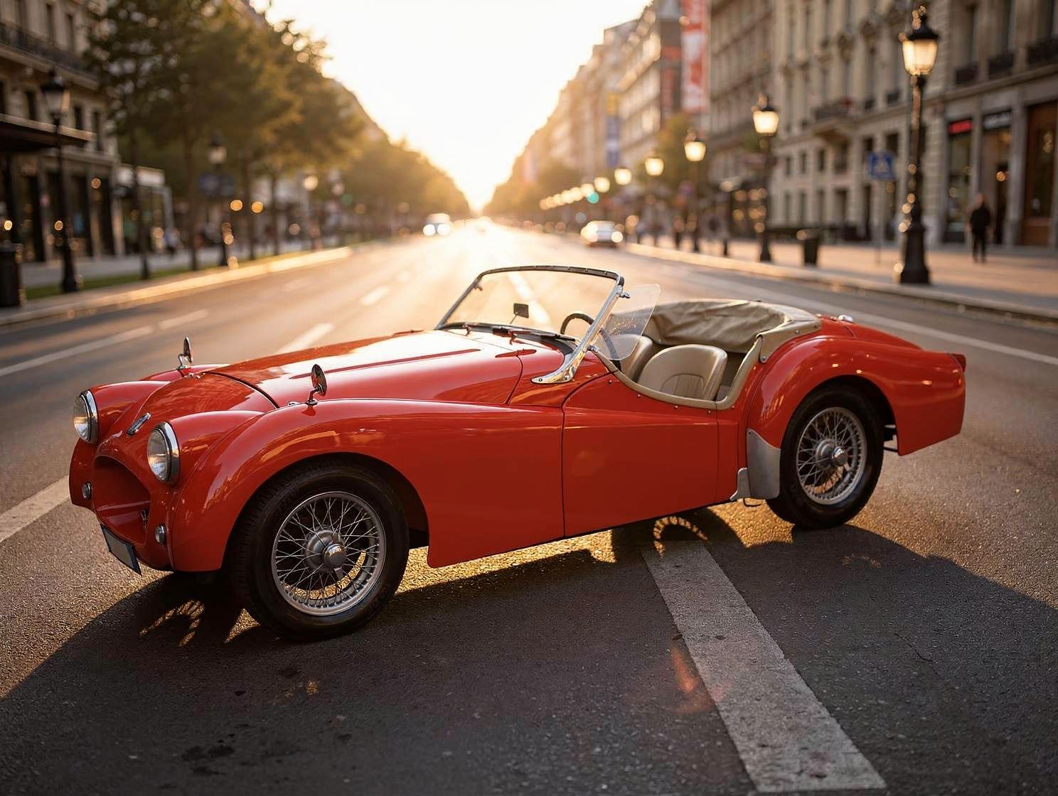 1954 Triumph Tr2 Long Door