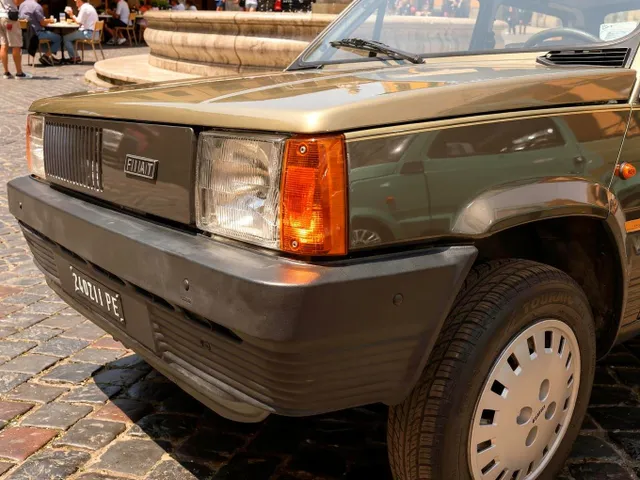 STUPENDA FIAT PANDA COLLEGE CON SOLI 42.955 km