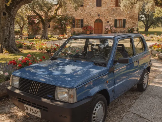 BELLISSIMA FIAT PANDA YOUNG 750, UNICO PROPRIETARIO CON SOLI 39.864 KM ADATTA A NEOPATENTATI