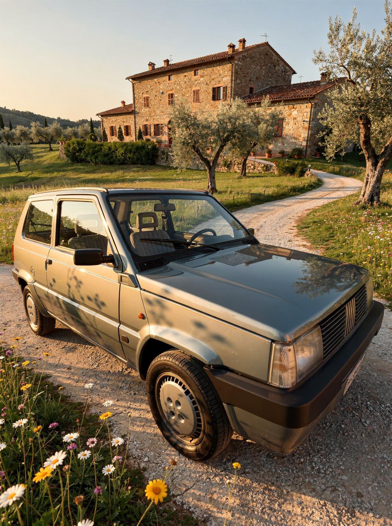 INCREDIBILE FIAT PANDA TOP TEN CON SOLI 83.516 km