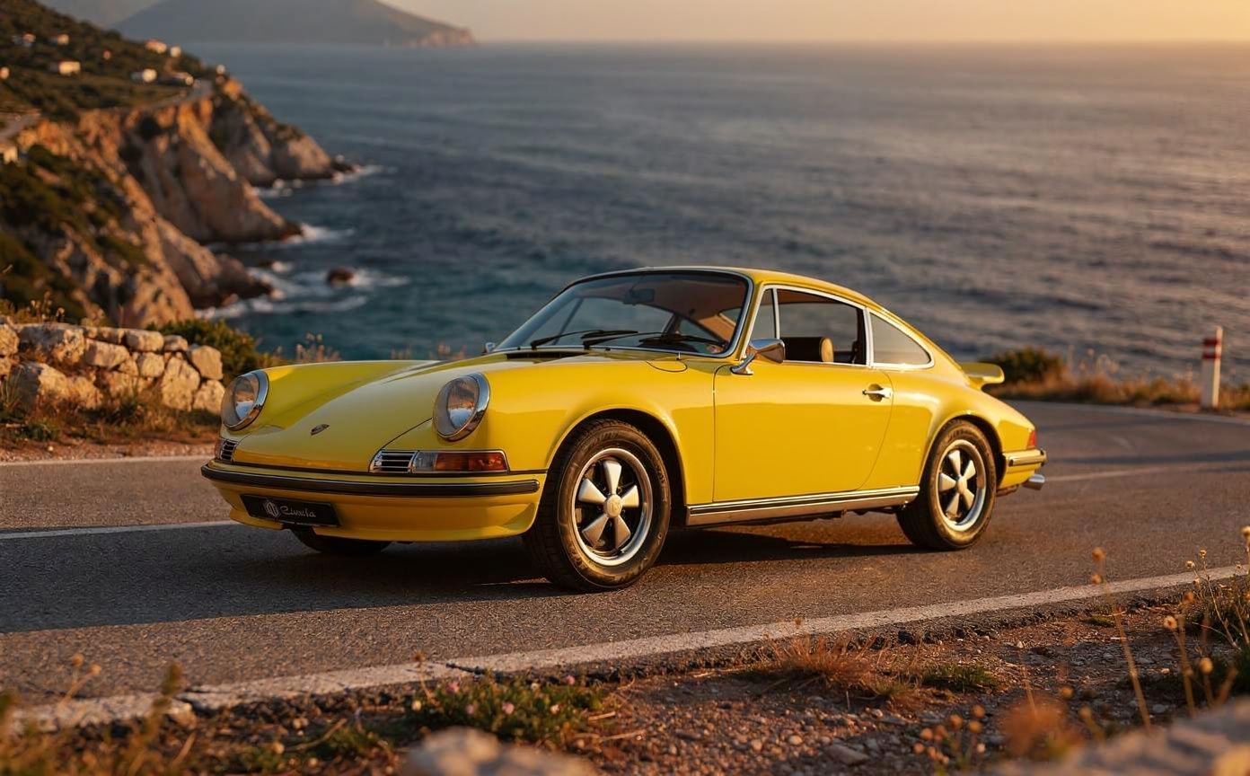 Porsche 911 T 2.4  Ölklappe